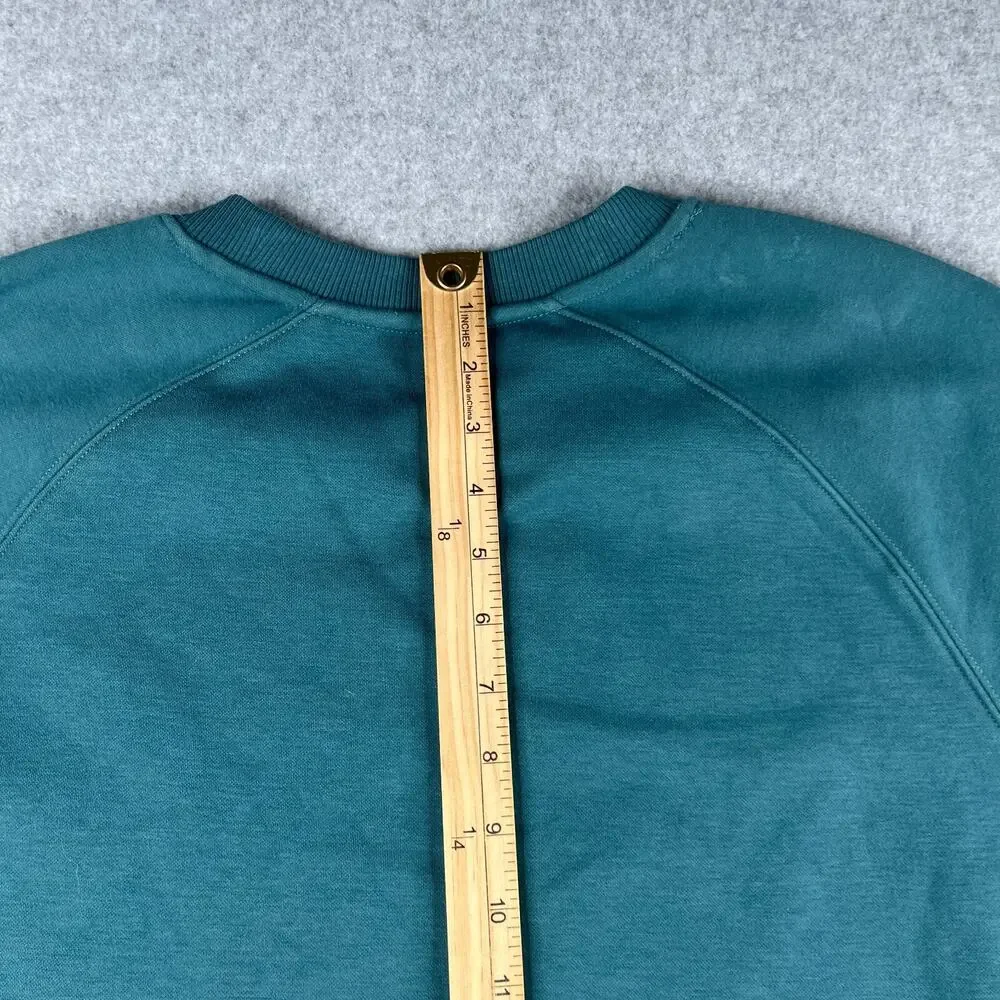 Fabletics Sweater XL Green Crew Neck Long Sleeve Casual Pullover Logo Men